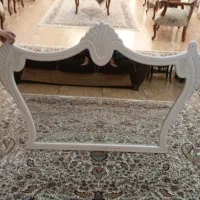 آینه ی بزرگ آرایش جنس چوبی تخفیف هم داره