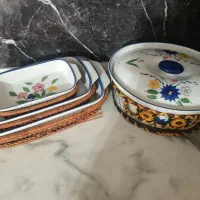 گل پنبه کیک پز سینی حصیری