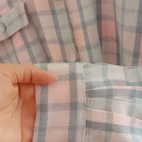 مانتو شومیز چهارخونه خنک مخصوص اربعین