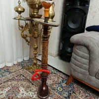 قلیون سالم بدنه چوب