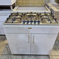 پخش کابینت زیر گازی شیشه کابین طرح فر صفحه ملامین