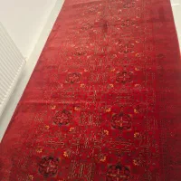 قالیچه رنگ قرمز طرح سنتی
