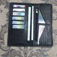 کیف پول چرم طبیعی و دست دوز