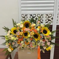 سبد گل طبیعی