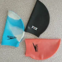 کلاه شنا speedo و fox در حد نو سالم سالم