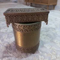 سطل وجای دستمال آنتیک