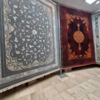 فرش نازلی لاکی ۷۰۰ شانه اکرولیک نگارین کاشان