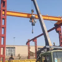 ساخت ونصب جرثقیل سقفی وراهبر