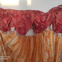 دوعدد پرده آماده دوخته شده لباس مجلسی