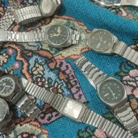 چندعدد ساعت قدیمی اتیغه بیشترسکو پنج اصلی