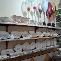 ظروف سرامیک وبلور طلای عمده