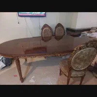 میز ناهارخوری ۸ تا۱۰ نفره چوبی