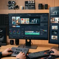 ادیت حرفه‌ای ویدیو (اینستاگرام، یوتیوب و تیزر)