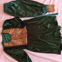 ست پیراهن با شلوار سنتی