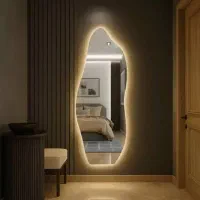 شیشه آینه قدی دفرمه باکس