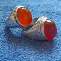 انگشتر نقره عقیق سید یک