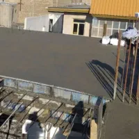 بتن ریزی دستی اجرای سقف فلزی