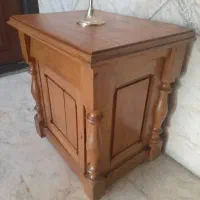 کنسول یا مینی کمد ایتالیایی نمای ۴طرف آنتیک قدیمی