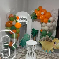 ۸ متر ریسه بادکنک آماده