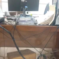 میز تحریر اداری چوبی