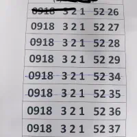 سیمکارت دائمی کد قشنگ 321