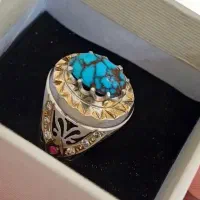 انگشتر های فیروزه نیشابور طبیعی