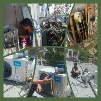 تعمیر و سرویس کولر گازی چیلر داکت اسپلیت تضمینی