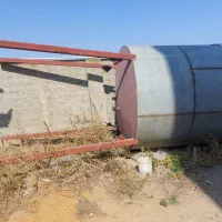 فروش تانکر آب ۸ هزار لیتری گالوانیزه با پایه