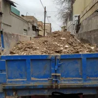 حمل خاک نخاله ساختمانی نیسان ماسه
