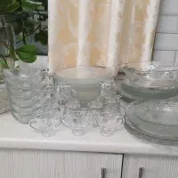 تعدادی بشقاب کریستال اصل