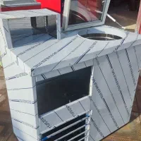 تنور برقی یخچال ایستاده استیل یخ دربهشت فالوده