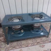 اجاق نفتی  ۲ شعله قدیمی چراغ گاز