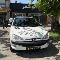 پژو ۲۰۶تیپ ۲سفید مدل ۸۹