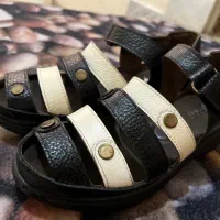 کفش صندل چرم طبیعی سایز ۳۷