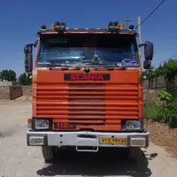 اسکانیا ۱۱۲ با تریلی کمپرس