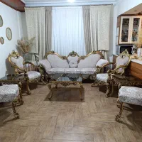مبل ومیز ناهار خوری کلاسیک واستیل