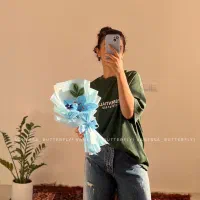 دسته گل و باکس گل،فانتزی کلاسیک شمع