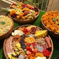 فینگر فود میز مزه دیزاین غذای خانگی