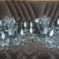 لوستر کریستالی ۶ شعله