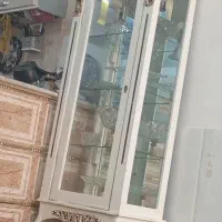 گنجه چوبی رنگ سفید