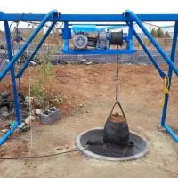 چاه کن چاهکن مغنی حفر چاه تخریب کنده کاری