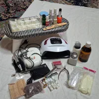فروش فوری وسایل کاشت ناخن پودر