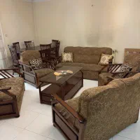 مبلمان 9 نفره چوبی