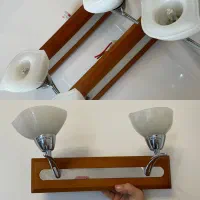 دیوارکوب چوبی