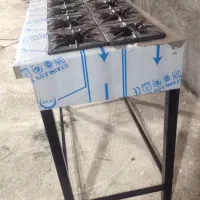 فروش یک اجاق گاز کته استیل پز ۱۰شعله نو نوو