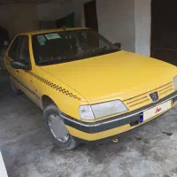 پژو تاکسی ۴۰۵ تمیز خط ازادی و پردیس