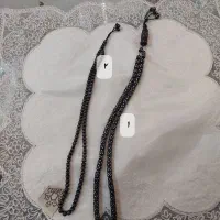 تسبیح هسته خرما و نقره کوب|کلکسیون اشیاء عتیقه|مشهد, چهارباغ|دیوار