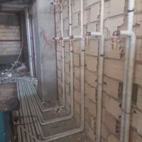 لوله کشی گاز . آب فاضلاب.نصب پمپ وتانکر