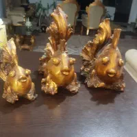 ست ۳ عددی مجسمه ی ماهی دکوری