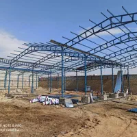 اجرای سقف شیروانی جوشکاری خرپا